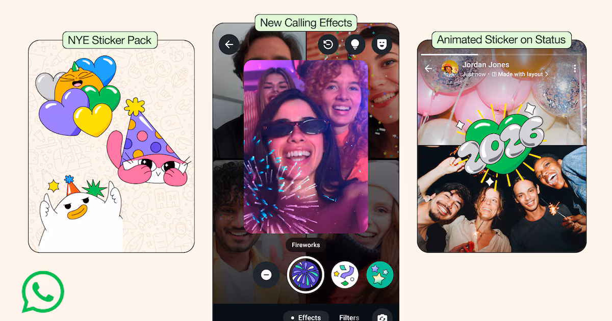 Conseils pour optimiser l'utilisation des fonctionnalités de messages et d'appels vidéo sur WhatsApp pour le Nouvel An